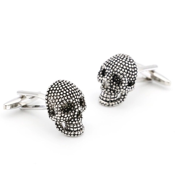 Jewelry - ⬛️HP🎉 skull cuff links⬛️